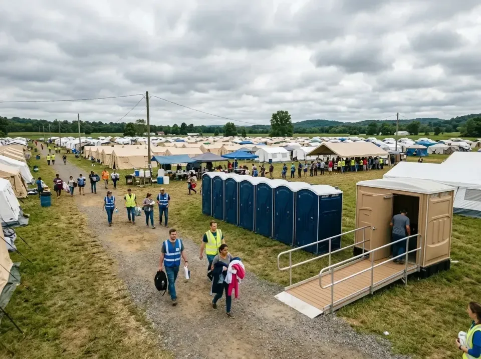 disaster-relief-camp-restrooms-010 — frequently asked questions, Dumpster & Portable Bathrooms Rental in Wyoming, OH